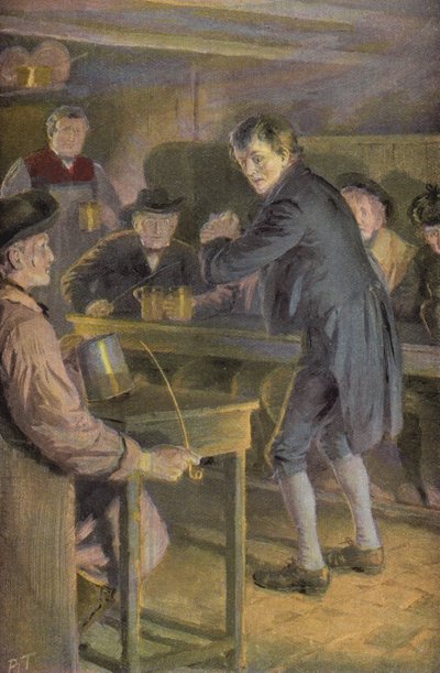 Illustration für Silas Marner von George Eliot von Percy Tarrant