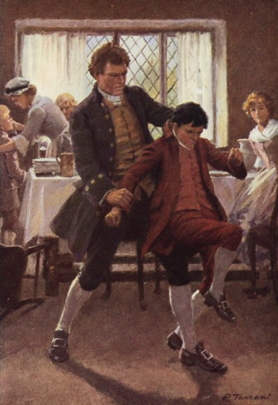 Illustration für Wuthering Heights von Emily Bronte von Percy Tarrant