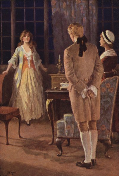 Illustration für Wuthering Heights von Emily Bronte von Percy Tarrant