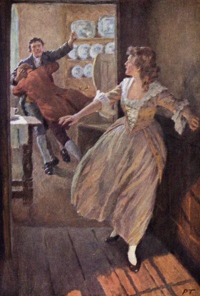 Illustration für Wuthering Heights von Emily Bronte von Percy Tarrant