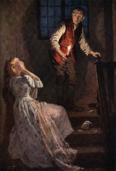 Illustration für Wuthering Heights von Emily Bronte von Percy Tarrant