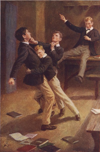Die Drei wankten einen Moment und dann fielen sie um von Percy Tarrant