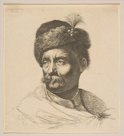 Büste eines Polen, nach 1641 von Peregrine Lovell