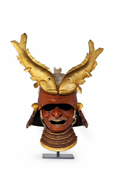 Ein Kawari Kabuto (exotischer Helm) von Period Momoyama
