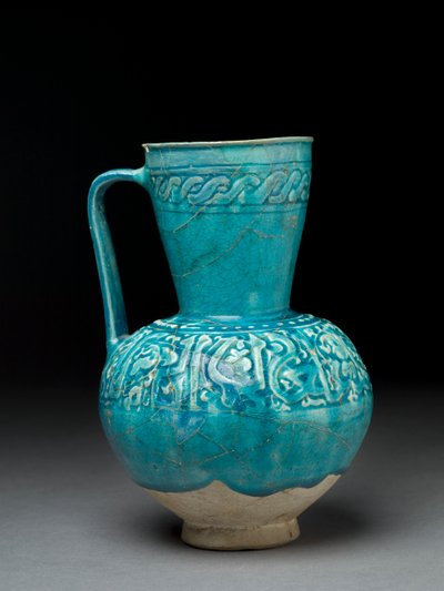 Krug mit geformter Dekoration, Iran, 12. Jahrhundert von Persian School