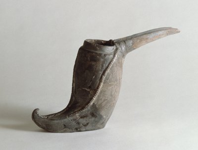 Gefäß in Form eines Stiefels, aus Kaluraz, Gilan, Iran, ca. 1. Jahrtausend v. Chr. von Persian School