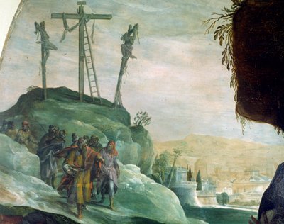 Kalvarienberg, Detail der Kreuzabnahme von Peter (1548 1628) Candid
