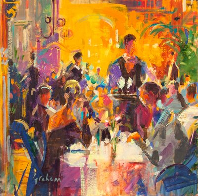 Mittagessen bei Fortnum und Mason von Peter Graham (Contemporary)