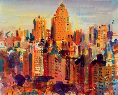 Oberes Manhattan, 2000 von Peter Graham (Contemporary)