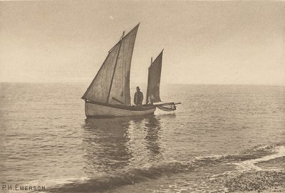 Ein nebliger Morgen an der Nordsee von Peter Henry Emerson