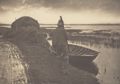 Marschmann geht, um Schof-Zeug zu schneiden von Peter Henry Emerson