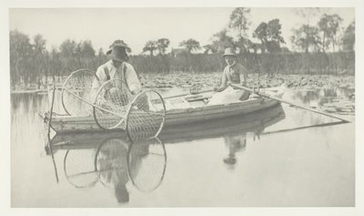 Das Aufstellen des Bogennetzes von Peter Henry Emerson