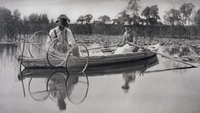 Das Aufstellen des Bogennetzes von Peter Henry Emerson