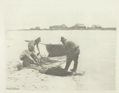 Schmelzen am Fluss Blythe (Suffolk) von Peter Henry Emerson