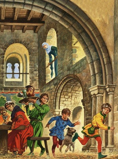 Das Zuhause eines Normannen ist seine Burg von Peter Jackson