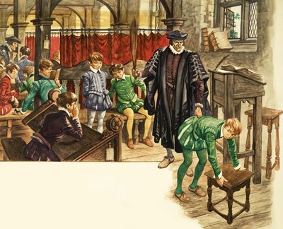 Es war einmal... Bestrafung in der Schule im Tudor-Zeitalter von Peter Jackson