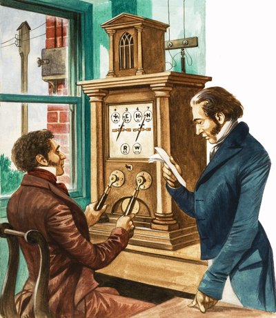 Es war einmal... Kommunikation vor hundert Jahren. Ein viktorianisches Telegrafenbüro von Peter Jackson