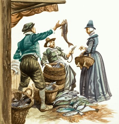Es war einmal... Markt- und Straßenhändler im Tudor-Zeitalter von Peter Jackson