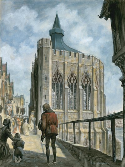 Rekonstruktion der Kapelle von St. Thomas auf der alten London Bridge von Peter Jackson