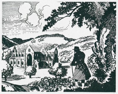 Tintern Abbey, betrachtet von William Wordsworth von Peter Jackson