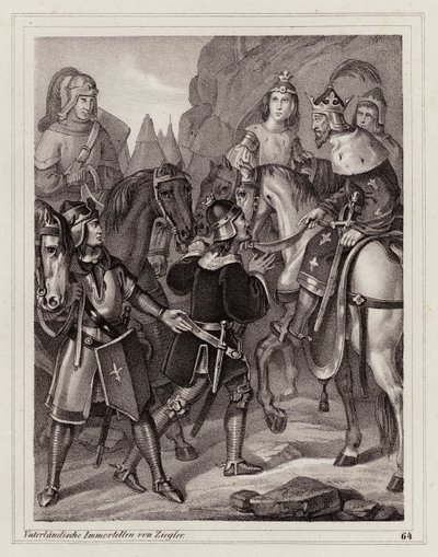 Ludwig der Fromme, König der Franken und Heiliger Römischer Kaiser von Peter Johann Nepomuk Geiger