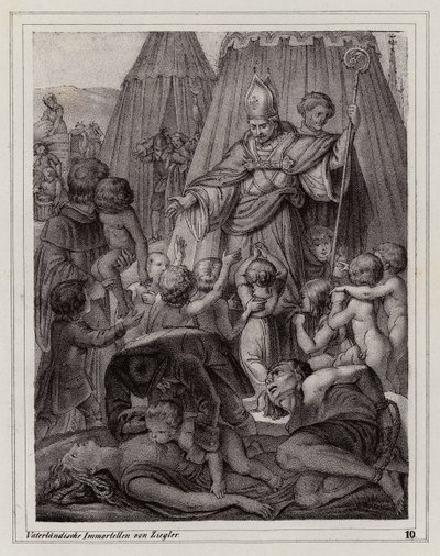 Zweite Belagerung Wiens durch die Türken von Peter Johann Nepomuk Geiger