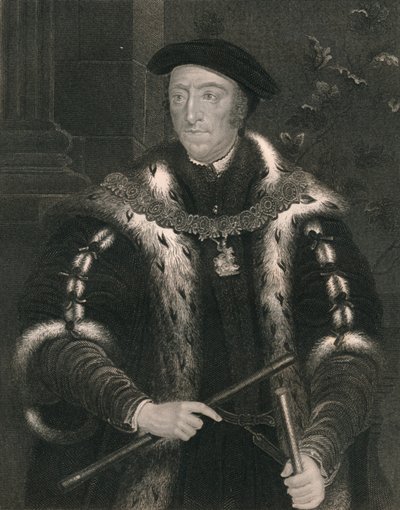 Thomas Howard, Herzog von Norfolk, ca. 1530er Jahre, frühes-mittleres 19. Jahrhundert von Peter Lightfoot