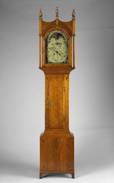 Standuhr, um 1815 von Peter Miller