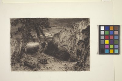 Dämmerung in Arizona von Peter Moran
