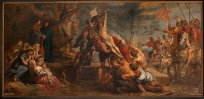 Errichtung des Kreuzes Christi (L