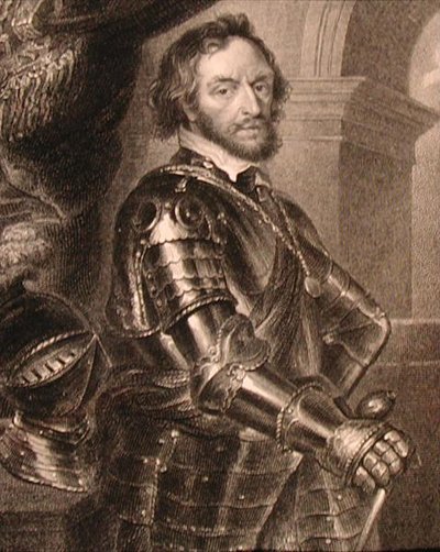 Porträt von Thomas Howard (1585-1646) 2. oder 14. Earl of Arundel von Peter Paul (after) Rubens