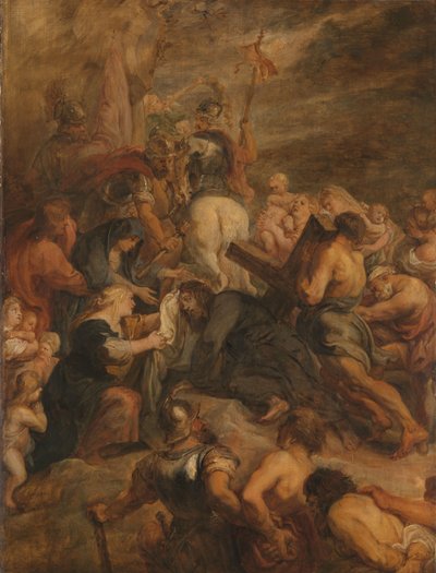 Christus auf dem Weg nach Golgatha von Peter Paul Rubens (workshop of)
