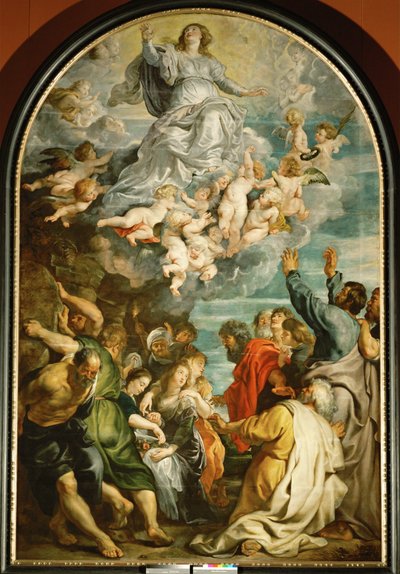 Mariä Himmelfahrt, ca. 1611-14 von Peter Paul Rubens