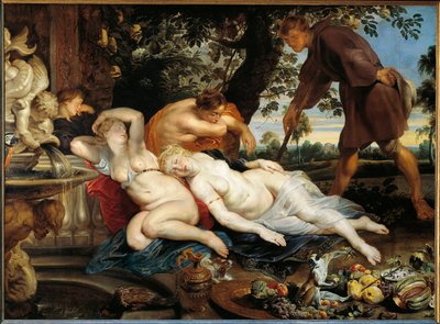 Cimon und Iphigenie (Öl auf Leinwand, ca. 1617) von Peter Paul Rubens