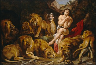 Daniel in der Löwengrube, ca. 1615 von Peter Paul Rubens