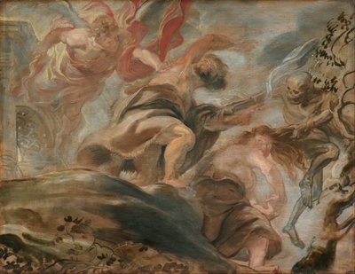 Vertreibung aus dem Garten Eden von Peter Paul Rubens