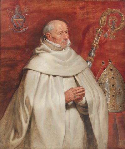 Matthaeus Yrsselius (1541-1629), Abt der Sint-Michiel-Abtei in Antwerpen, ca. 1624 von Peter Paul Rubens