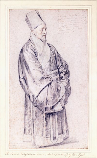 Porträt von Nicolas Trigault S.J. in chinesischer Tracht von Peter Paul Rubens