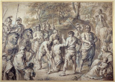 Der heilige Andreas wird zum Martyrium geführt von Peter Paul Rubens