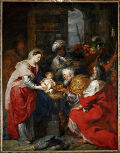 Die Anbetung der Könige von Peter Paul Rubens