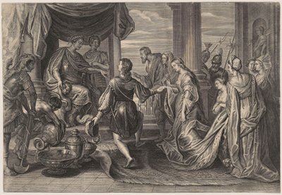 Die Mäßigung des Scipio Africanus von Peter Paul Rubens