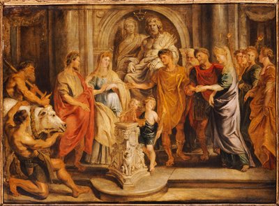 Die Hochzeiten von Konstantin und Fausta und von Constantia und Licinius von Peter Paul Rubens