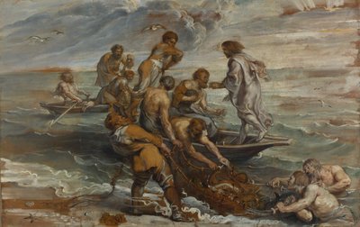 Der wunderbare Fischfang, 1618-1619 von Peter Paul Rubens
