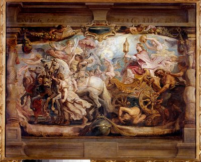 Der Triumph der Kirche über Wut, Zwietracht und Hass von Peter Paul Rubens