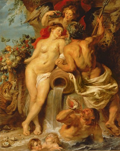 Die Vereinigung von Erde und Wasser, um 1618 von Peter Paul Rubens