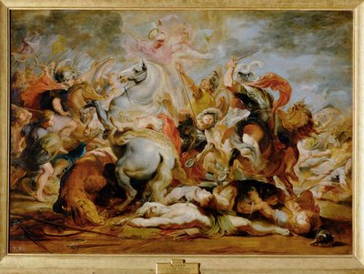 Der Tod des Konsuls Decio Mus von Peter Paul Rubens