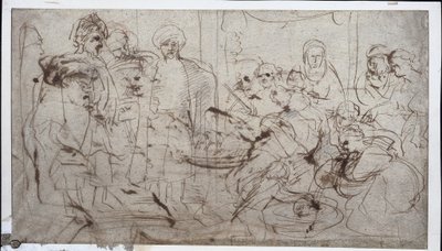 Tomyris mit dem Kopf von Kyros, ca. 1637-1638 von Peter Paul Rubens