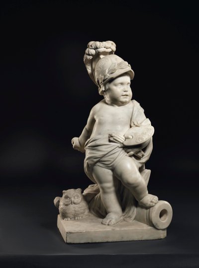 Putto, der Lernen und die Künste darstellt von Peter Van Den Branden
