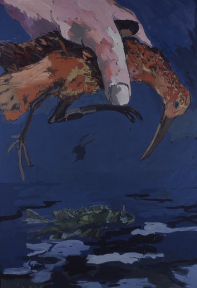 Große Hand am Himmel von Peter Wilson