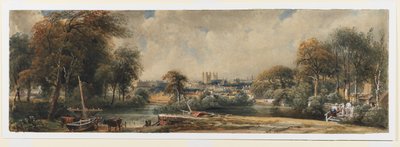 Blick auf Exeter von der anderen Seite des Exe von Peter de Wint